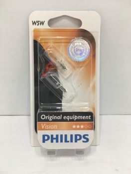 PHILIPS Standlicht Glühbirne W5W I 12V 5W - Vision - Original Equipment